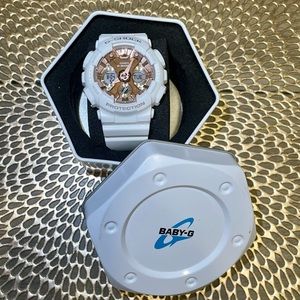 Casio Women’s Baby-G Rose Gold Watch